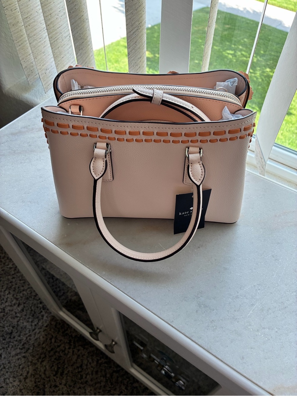 Brand new Kate spade Thompson street floral small satchel